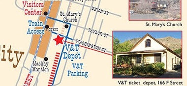 inset map for our history 1872 depot
